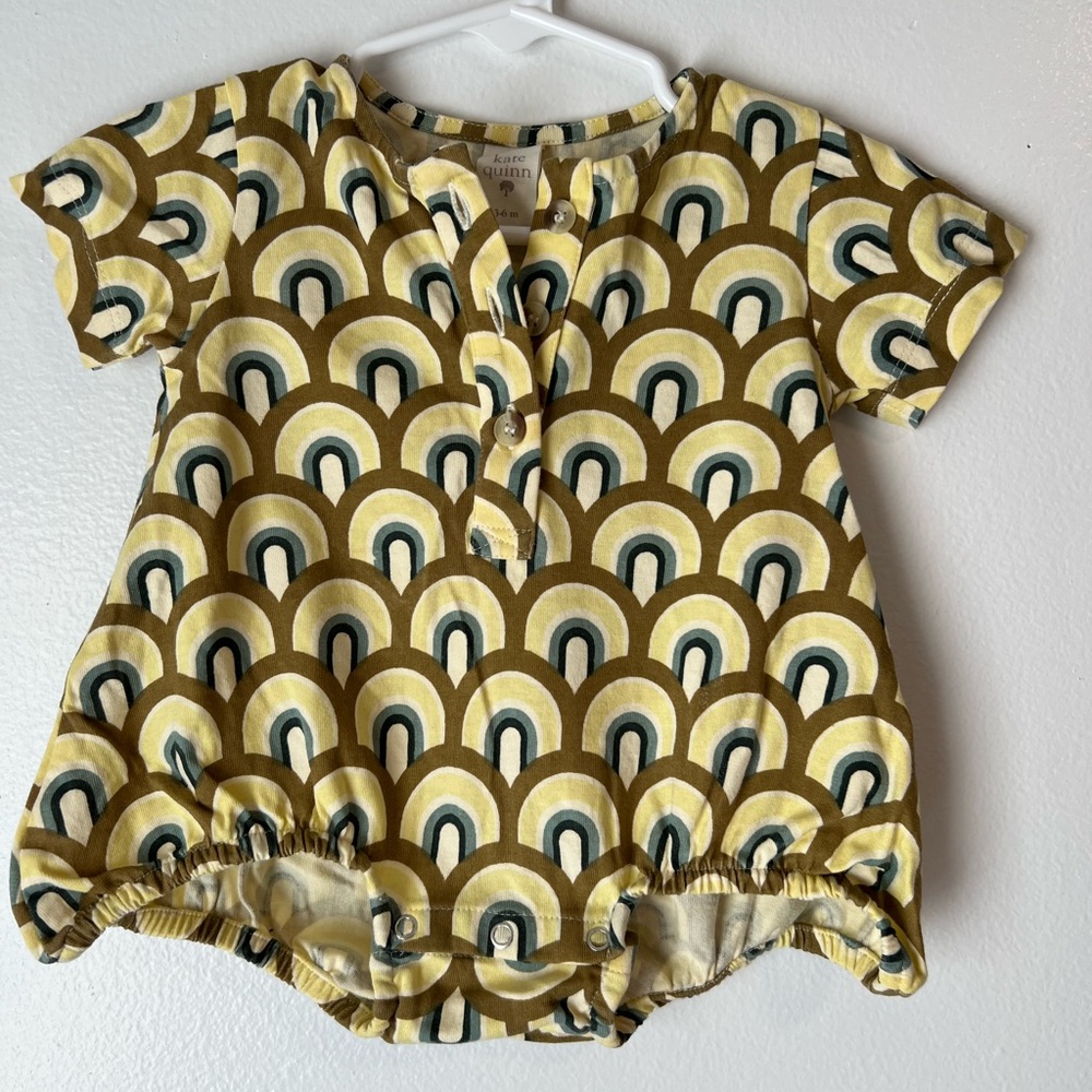 Retro Vibes! Kate Quinn outfit onesie; 3-6 mos